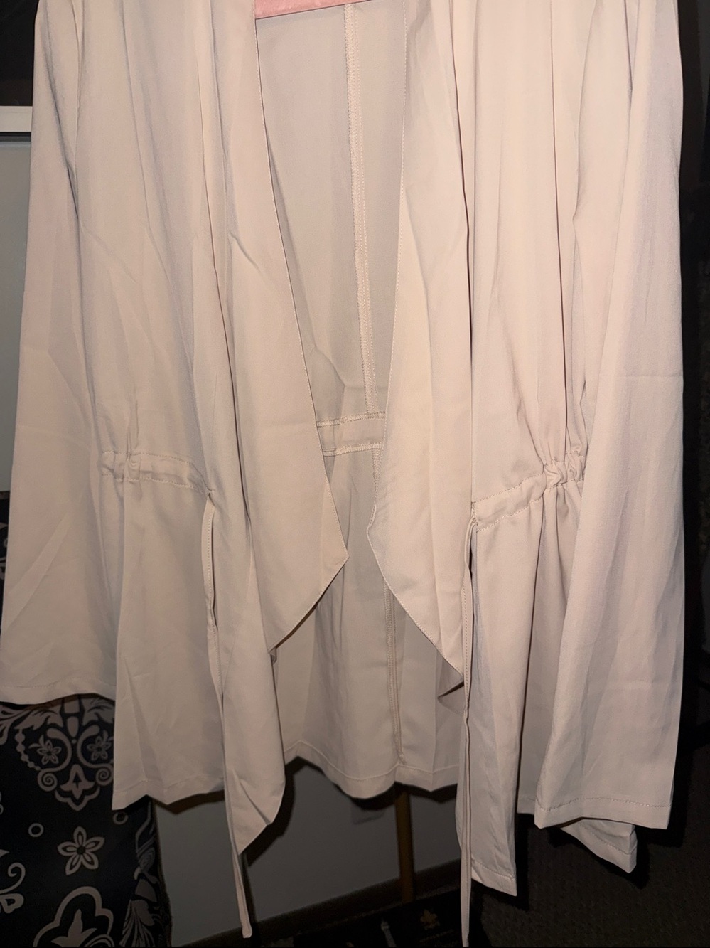 SHEIN Drape-Front Jacket - Picture 2 of 5